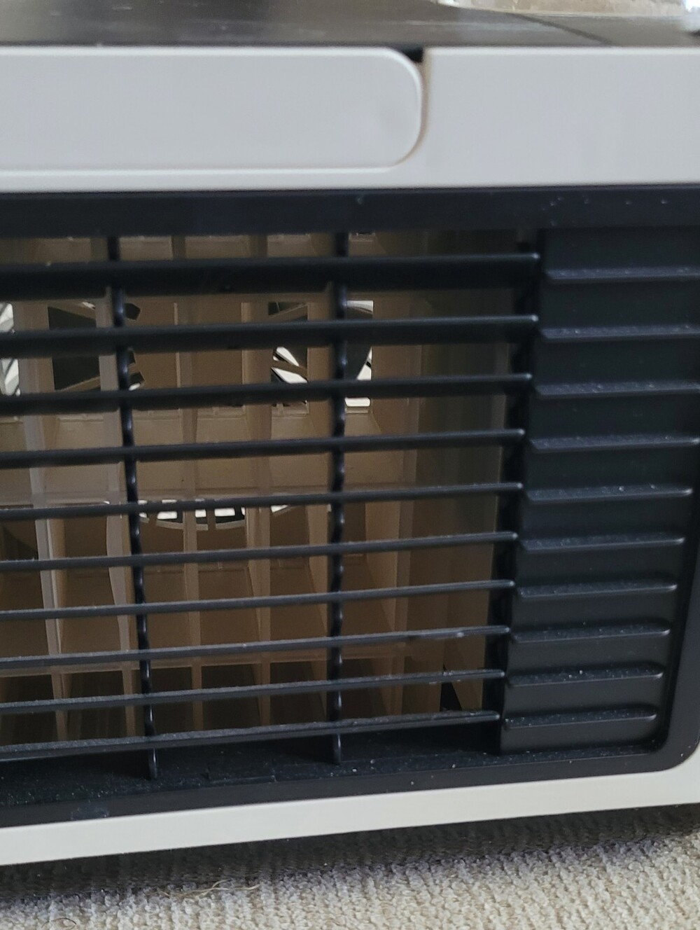 White and Black Cooling - Portable AC Fan Cooler Personal AC